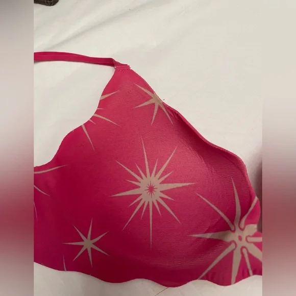 Pink Rhinestone Bra - Picture 8 of 9